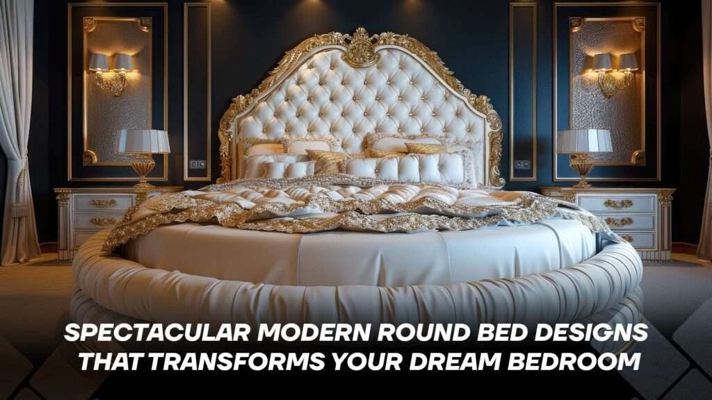 Spectacular Modern Round Bed Designs That Transforms Your Dream Bedroom