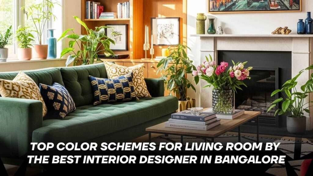 Top Color Schemes For Living Room by the Best Interior Designer in Bangalore