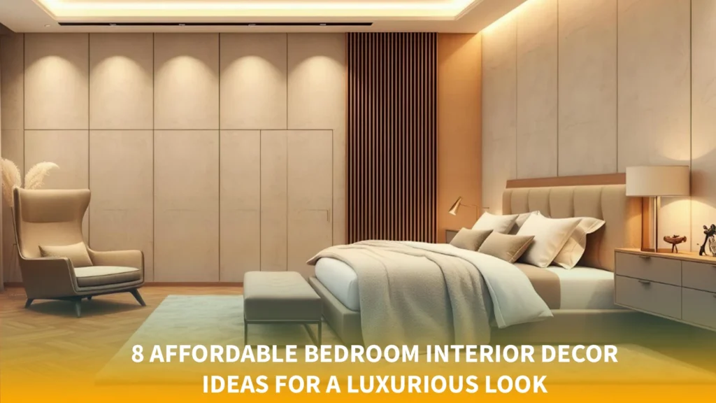 8 Affordable Bedroom Interior Decor Ideas for a Luxurious Look